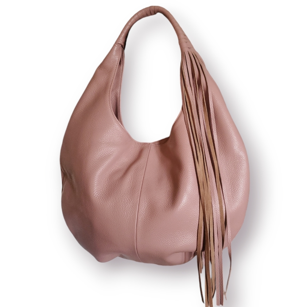 B-Low the Belt Leather Hobo Bag